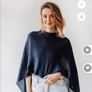 We Are Amma navy blue nursing cover / cocoon. Like New condition.